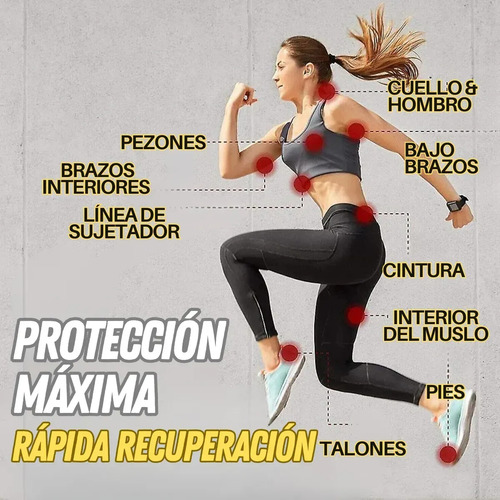 Skin Stick Protector Barra Anti Rozadura Fricción Pierna 2pz Neutra