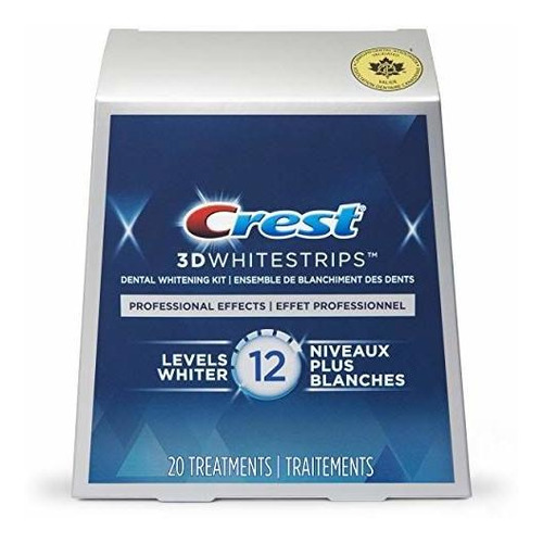 Crest 3d Whitestrips Professional Effects Tratamientos, 20 p