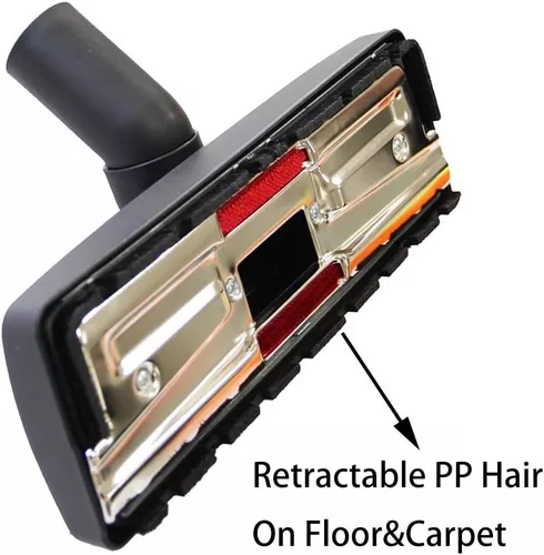 EZ SPARES Repuesto para cabezal universal de cepillo de piso para  aspiradora, 1 1/4 pulgadas 1.260 in, 2 nuevas funciones a elegir (en el  suelo y la