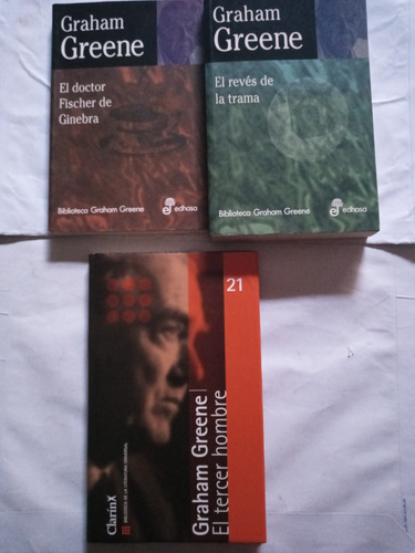 Dr.fischer/reves De La Trama/el 3er Hombre.pack 3 Obras