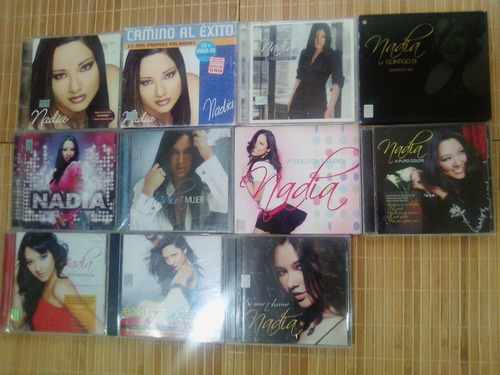 Nadia 16 Cds La Academia ,no Yahir, Myriam, Yuridia, (Usado)
