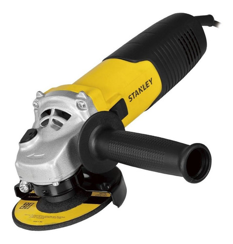 Imagen 1 de 2 de Amoladora angular Stanley STGS8115 amarilla 850 W 220 V Llaves