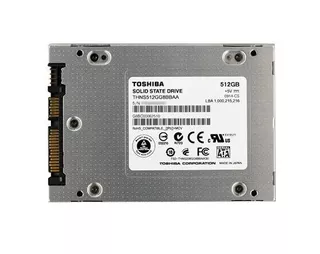 Thns512gg8bbaa Toshiba Hg2 Series 512gb Mlc Solid Ssd