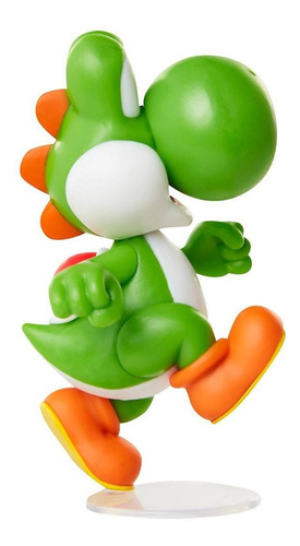 Mini Figura Super Mario O Filme Yoshi Verde Candide 3001