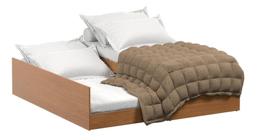 Cama Solteiro 188x88cm 3 Em 1 Matrix Nature Jc
