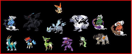 Pokémons Lendários De Unova - Ultra Sun & Ultra Moon
