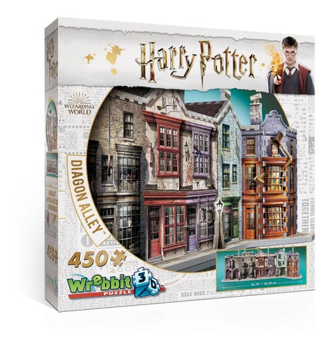 Diagon Alley  Harry Potter Wrebbit Puzzle 3d
