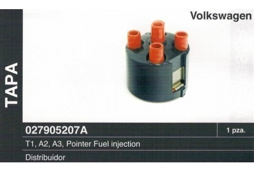 Tapa Distribuidor Encend Elect Vw Golf Jetta A2 # 027905207a