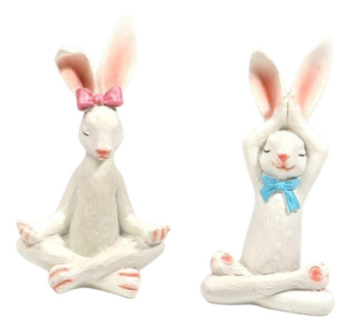 2 Piezas De Estatuas De De , Esculturas De Meditación