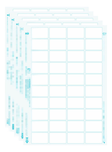 1000 Etiquetas A4 Envíos Full. Planilla Etiqueta 4 X 2.5 Cm.