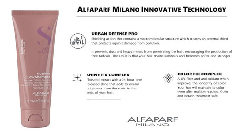 Alfaparf Milano Semi Di Lino Moisture Nutritive Travel Size 