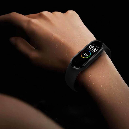 Imagen 3 de 5 de Malla Reemplazo Correa Para Xiaomi Mi Band M5 M6 Silicona