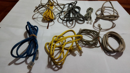 Cables Para Telefono C/ Fichas Rj11 Varios