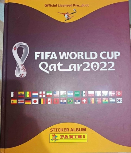 Album Lleno Panini Mundial 2022