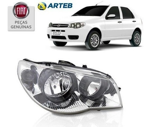 Imagem 1 de 1 de Farol Principal Palio Economy 2010 Ld Original