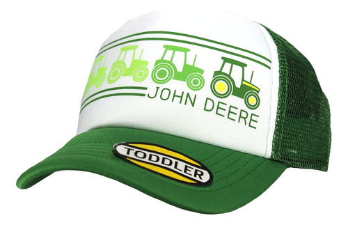 Tractor Patch - Gorra De B Isbol Para Ni O, Color Verde