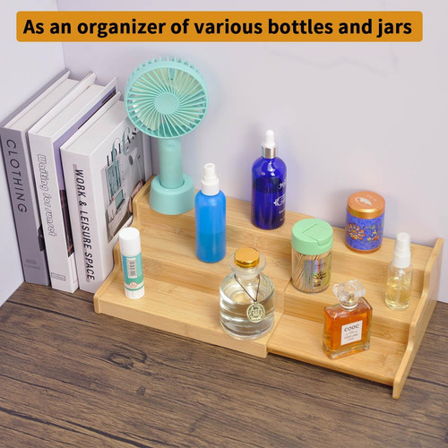 Jindowin Spice Rack Organizer Para Gabinete, Organización De