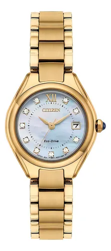 Reloj citizen eco drive dama dorado new arrivals