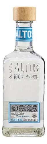 Tequila Plata Olmeca Altos Garrafa 750ml