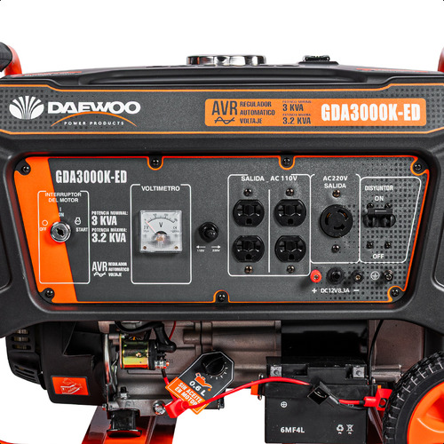 Generador portátil Daewoo GDA3000K-ED