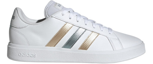 Tenis adidas Mujer Dama Casual Blanco Grand Court Base 2.