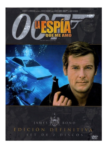 007 La Espia Que Me Amo Set 2 Discos Pelicula Dvd