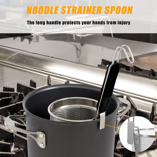 Bn Q Colador De Acero Inoxidable Ramen Straier