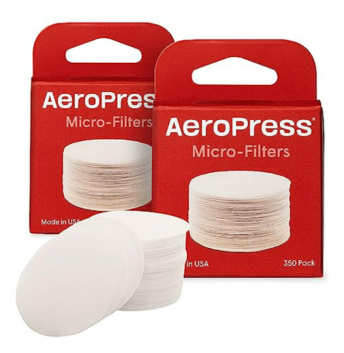 Aeropress Filtros De Repuesto, 2 Pack - Microfiltros Para La