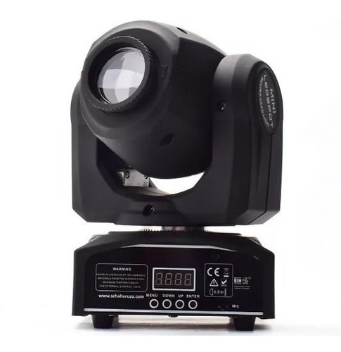 Moving Head Spot Osram 20w Gobo + Disco De Cores Dmx Sensor