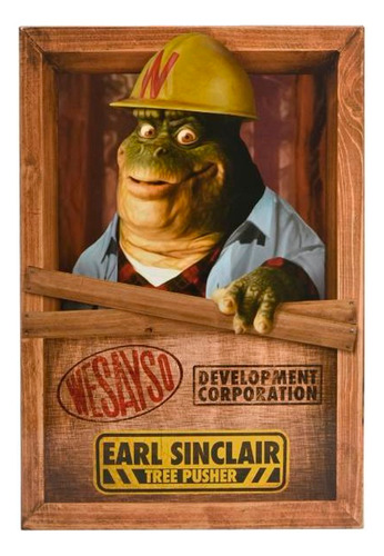 Ultimate Earl Sinclair (wesayso Version) Dinosaurs , Neca