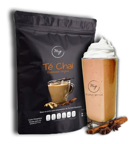 Té Chai Latte Especiado Tipo Tigre (2 Kg)  Insumos Cafetería