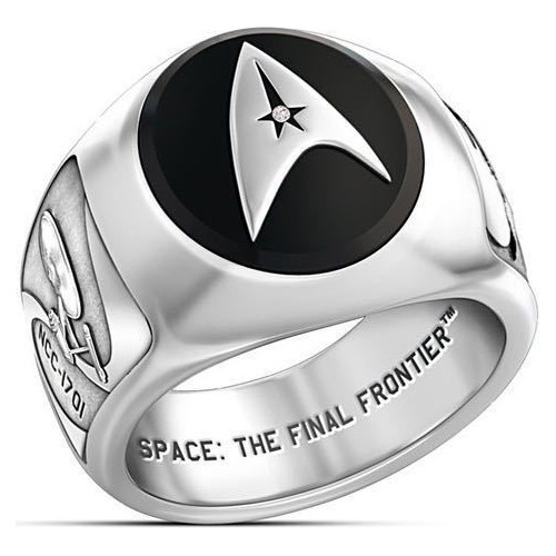 Anillo Conmemorativo De Star Trek