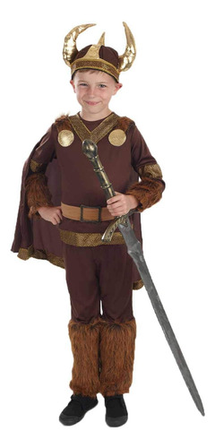 Disfraz De Vikingo Para Niños De Fun Shack, Disfraz De Vikin