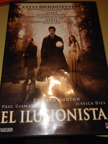 El Ilusionista, The Illusionist, Dvd Original