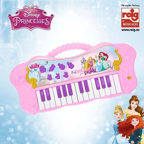 Órgano Electrónico 25 Teclas Disney Princesas Reig (5290)