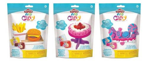 Play Doh Air Clay Modelo Dulces Masas Para Modelar