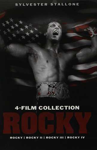 Dvd Rocky 1-4 Collection / Incluye 4 Films