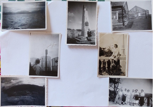 7 Fotos De Chile  Punta Arenas-bulnes Y Otros 1945 (ff221
