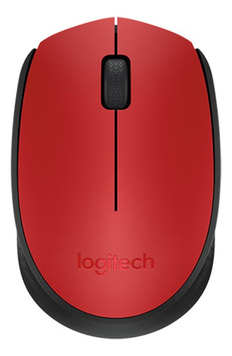 Logitech Mouse Inalámbrico M170 Red - Mosca