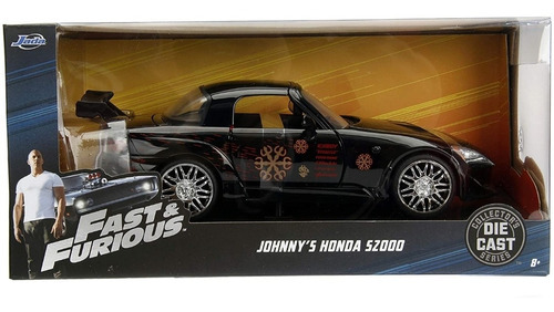 Coche Johnny's Honda S2000 Jada Toys Fast&furious 1:24 Metal