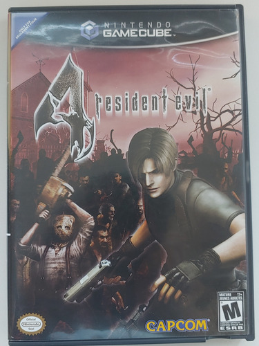 Resident Evil 4 Gamecube Etiqueta Negra Estado 10 De 10