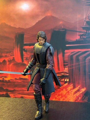 Anakin Skywalker Cabeza Custom Black Series Escala 1/12 (Usado)