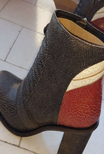 Botas Botinetas Clara Barceló Cuero No Paruolo No Sarkany