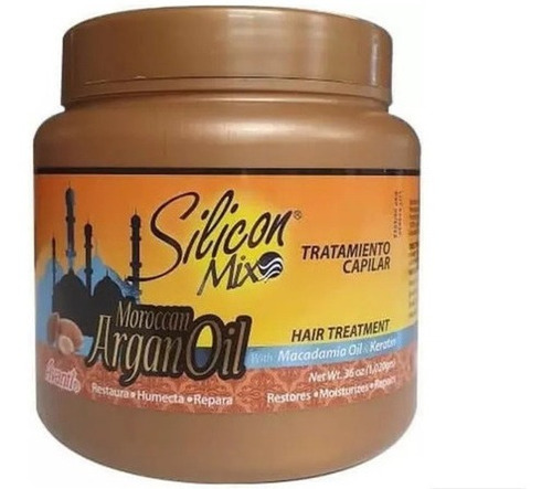 Mascara Siliocn Mix Moroccan Argan Oil 1020g Importado