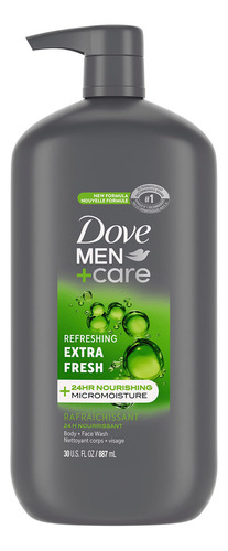 Extra Fresh Body Wash Dove Pack De 2