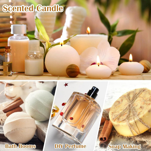 Aeshory Kit De 14 Aceites Esenciales Para Hornear Difusor Y Aromaterapia - Pastel De Calabaza, Pastel De Café, Pan De Jengibre, Tarta De Queso Con Cerezas, Waffles De Calabaza Y Nueces, Galleta Con
