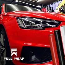 Comprar Metro De Vinil Para Autos Wrap Film Glossy Serie Full Wrap Color Rojo