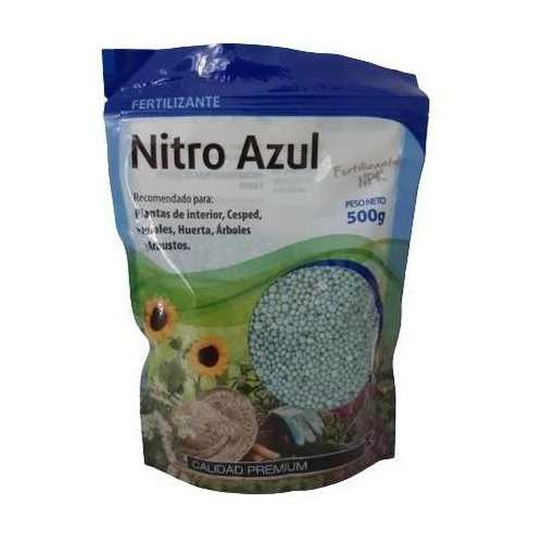 Fertilizante Nitro Azul Npk × 500 G