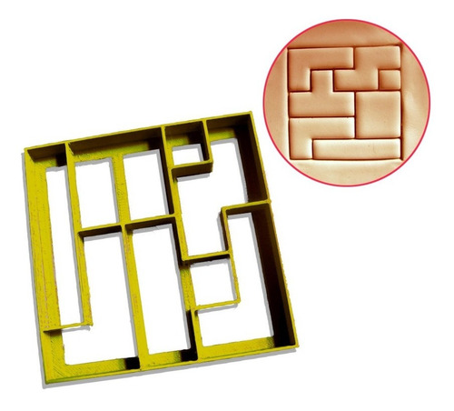 Tetris - Cortante Para Todo Tipo De Masas Molde Galletas