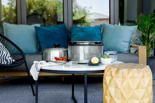 Cocina Portátil Y De Mesa Cobb Pro (de Carbón) Color Azul